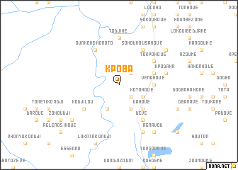 map of Kpoba