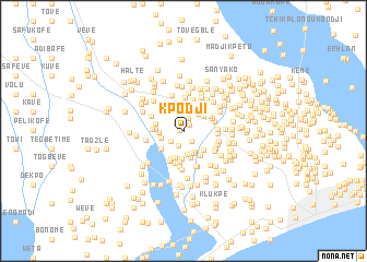 map of Kpodji