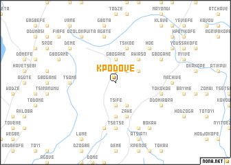 map of Kpodove
