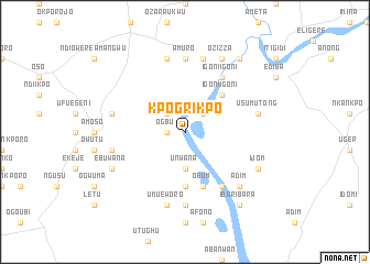map of Kpogrikpo