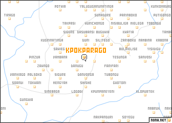 map of Kpokparago