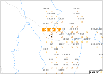 map of Kpooghor