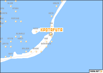 map of Kpotafuta