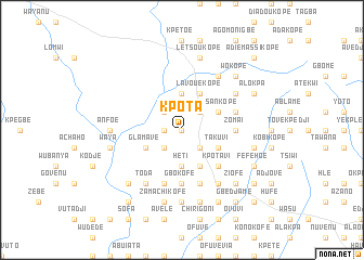 map of Kpota