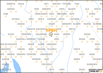 map of Kpovi