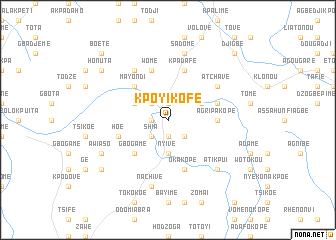 map of Kpoyikofé