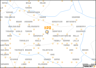 map of Kpo