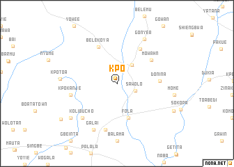 map of Kpo