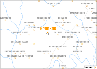 map of Kprakro