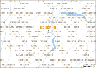 map of Kpukema