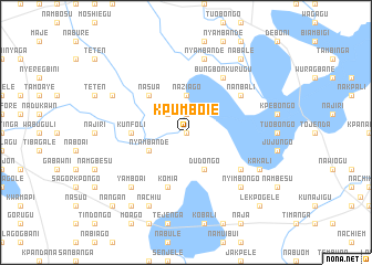 map of Kpumboie