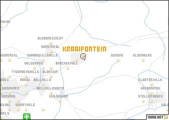 map of Kraaifontein