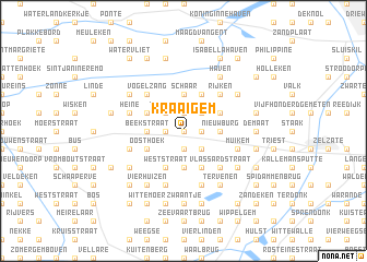 map of Kraaigem