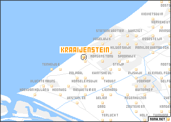 map of Kraaijenstein
