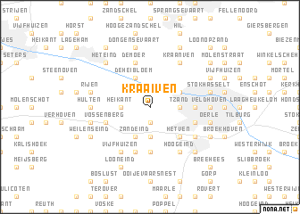 map of Kraaiven