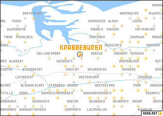 map of Krabbeburen