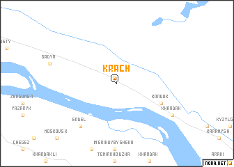 map of Krach
