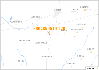 map of Kracker Station