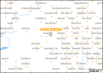 map of Kracmanov