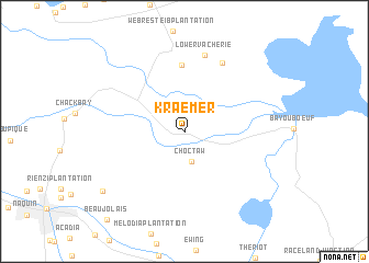 map of Kraemer