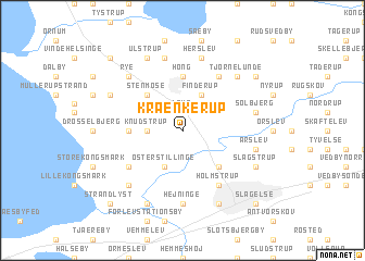 map of Krænkerup