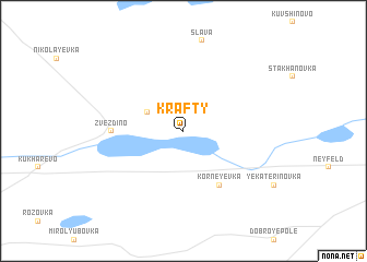 map of Krafty