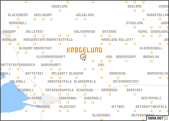 map of Kragelund