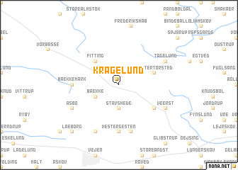 map of Kragelund