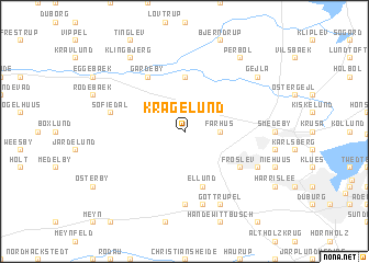 map of Kragelund