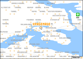map of Kragemade