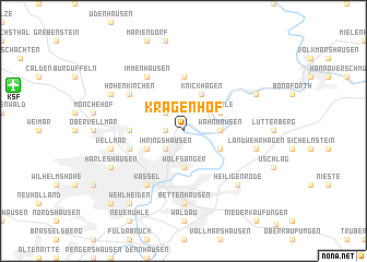 map of Kragenhof