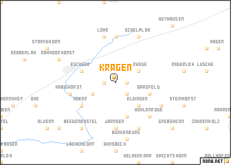 map of Kragen