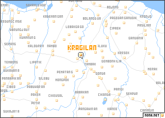 map of Kragilan