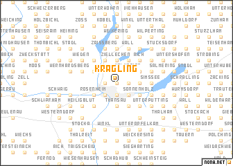 map of Kragling