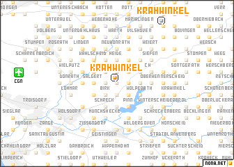 map of Krahwinkel