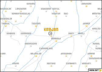 map of Krajan