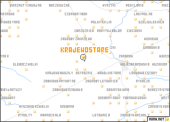 map of Krajewo Stare