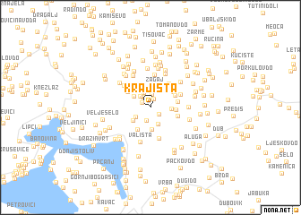 map of Krajišta