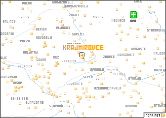 map of Krajmirovce