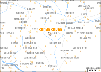map of Krajska Ves