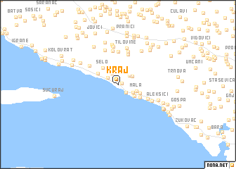 map of Kraj