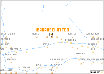 map of Krakauschatten