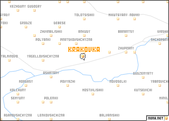 map of Krakovka