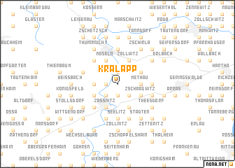 map of Kralapp