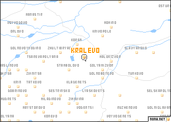 map of Kralevo