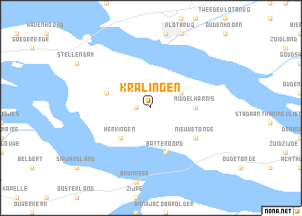 map of Kralingen