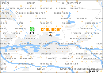 map of Kralingen