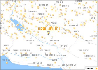 map of Kraljevići