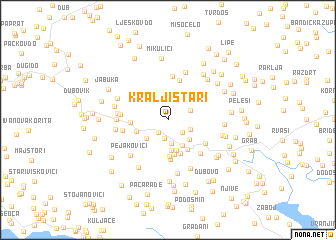 map of Kralji Stari