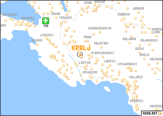 map of Kralj